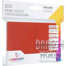 Standard Sleeves - Red - 100CT - Gamegenic